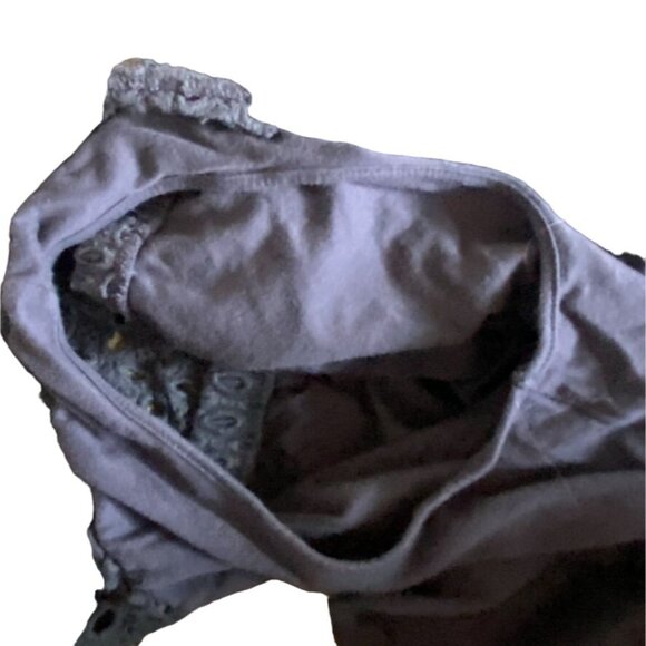 Ann Taylor's LOFT Womens One Shoulder Ruffled Blouse-Gray-Size M-GUC - Picture 6 of 6